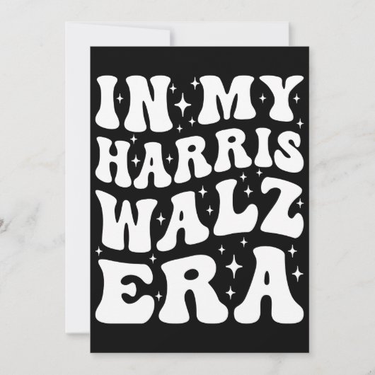 Kamala Harris 2024 mijn president is een zwart en Kaart (Voorkant)