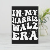 Kamala Harris 2024 mijn president is een zwart en Kaart (Staand voorkant)