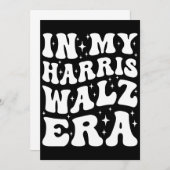 Kamala Harris 2024 mijn president is een zwart en Kaart (Voorkant / Achterkant)