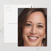 Kamala Harris 2024 mijn president is een zwart vro Briefkaart (Voorkant / Achterkant)
