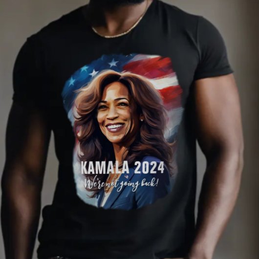 Kamala Harris 2024 Moderne grafische kunst Mannen T-shirt