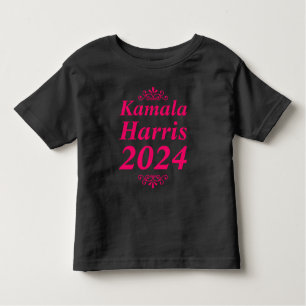 Kamala Harris 2024 Ornamenten voor aangepaste teks Kinder Shirts