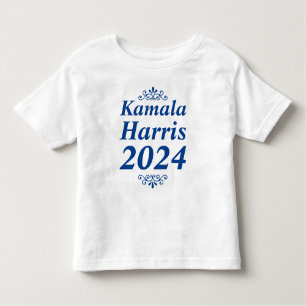 Kamala Harris 2024 Ornamenten voor aangepaste teks Kinder Shirts
