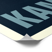 Kamala Harris 2024 Pop Kunst Poster (Hoek)