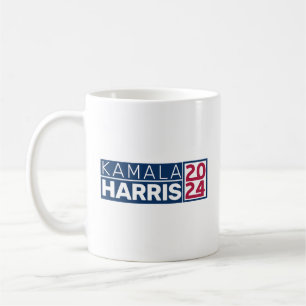 Kamala Harris 2024 President Amerikaanse Vlag Vint Koffiemok
