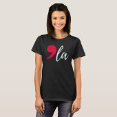 Kamala Harris 2024 President Comma La Funny T-shirt (Voorkant volledig)