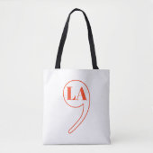 Kamala Harris 2024 President Comma La Funny Tote Bag (Voorkant)