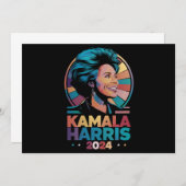 Kamala Harris 2024 President Kamala Kaart (Voorkant / Achterkant)