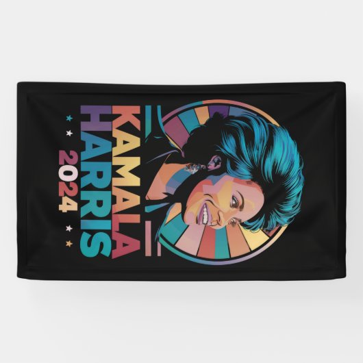 Kamala Harris 2024 President Kamala Spandoek (Horizontaal)