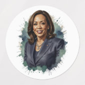 Kamala Harris 2024, President Verenigde Staten Labels (Design 1)