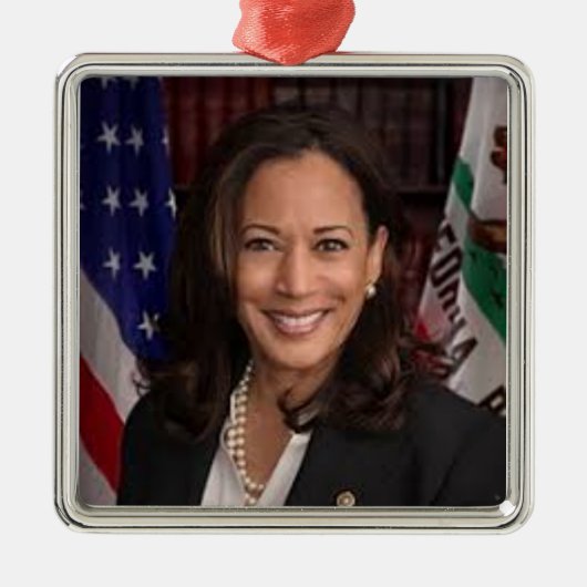 Kamala Harris 2024 Presidentieel Ornament (Voorkant)