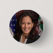 Kamala Harris 2024 Presidentiële Button (Voorkant)