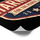 Kamala Harris 2024 presidentscampagne Poster (Hoek)