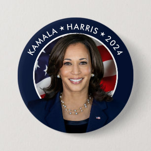 Kamala Harris 2024 presidentscampagne Ronde Button 7,6 Cm