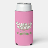 Kamala Harris 2024 presidentscampagne Seltzer Blikjeskoeler (Seltzer Voorkant)
