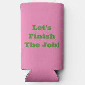 Kamala Harris 2024 presidentscampagne Seltzer Blikjeskoeler (Achterkant)