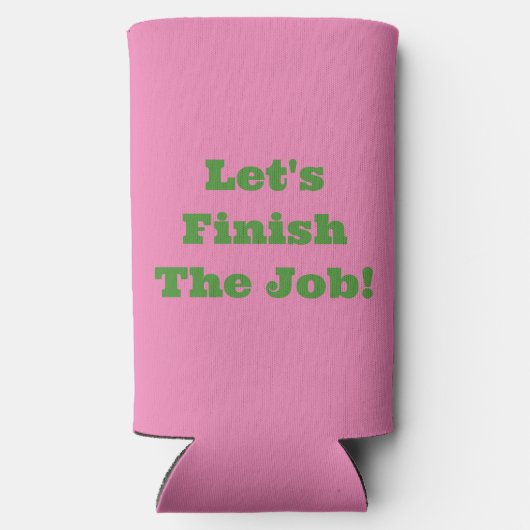 Kamala Harris 2024 presidentscampagne Seltzer Blikjeskoeler (Achterkant)