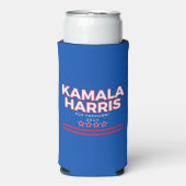 Kamala Harris 2024 presidentscampagne Seltzer Blikjeskoeler (Seltzer Voorkant)