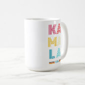 Kamala Harris 2024 presidentsverkiezingen Koffiemok (Voorkant rechts)