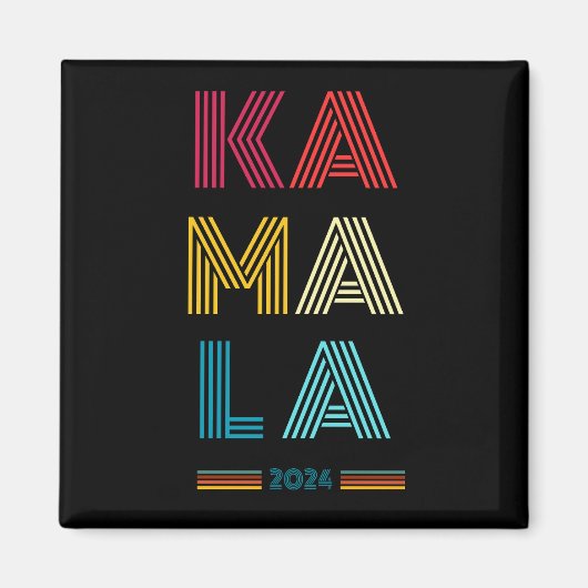 Kamala Harris 2024 presidentsverkiezingen Magneet (Voorkant)