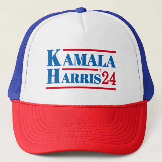 Kamala Harris 2024 presidentsverkiezingen Trucker Pet (Voorkant)