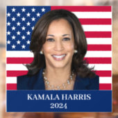 Kamala Harris 2024 Raamsticker (Vel 2)