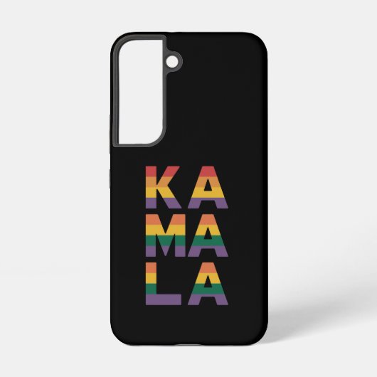 Kamala Harris 2024 Rainbow Flag Gay Pride LGBT Samsung Galaxy Hoesje (Achterkant)