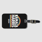 Kamala Harris 2024 Rainbow Gay Pride LGBT Verkiezi Bagagelabel (Voorkant (horizontaal))