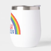 Kamala Harris 2024 Rainbow LGBTQ Rechten (Links)