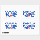 Kamala Harris 2024 Rechthoekige Sticker (Vel)