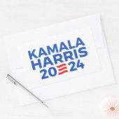 Kamala Harris 2024 Rechthoekige Sticker (Envelop)
