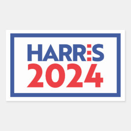 Kamala Harris 2024 Rechthoekige Sticker