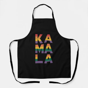 Kamala Harris 2024 Regenboogvlag Gay Pride LGBT Schort