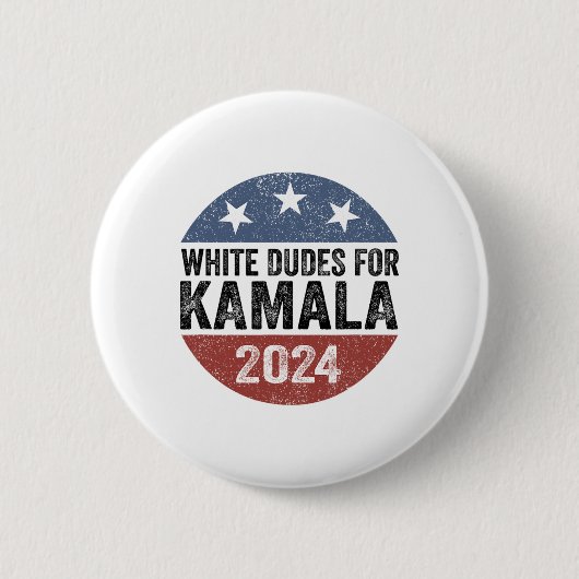 Kamala Harris 2024 Retro Button Verkiezing (Voorkant)