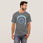 Kamala Harris 2024 Retro Rainbow T-shirt (Voorkant volledig)