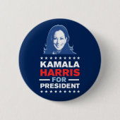 Kamala Harris 2024 Ronde Button 5,7 Cm (Voorkant)