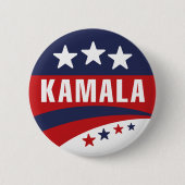 Kamala Harris 2024 Ronde Button 5,7 Cm (Voorkant)