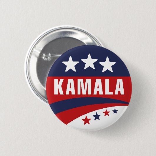 Kamala Harris 2024 Ronde Button 5,7 Cm (Voorkant /achterkant)