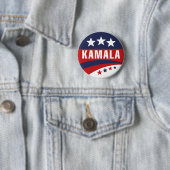 Kamala Harris 2024 Ronde Button 5,7 Cm (In situ)