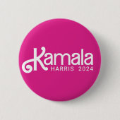 Kamala HARRIS 2024 Ronde Button 5,7 Cm (Voorkant)