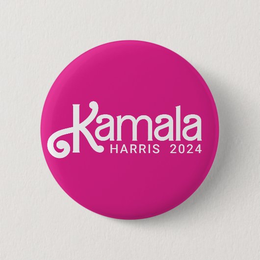 Kamala HARRIS 2024 Ronde Button 5,7 Cm (Voorkant)