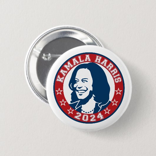 Kamala Harris 2024 Ronde Button 5,7 Cm (Voorkant /achterkant)