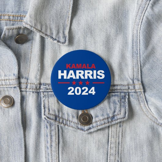 Kamala Harris 2024 Ronde Button 7,6 Cm (In situ)