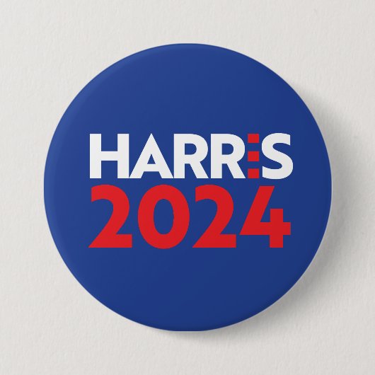 Kamala Harris 2024 Ronde Button 7,6 Cm (Voorkant)