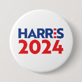Kamala Harris 2024 Ronde Button 7,6 Cm (Voorkant)