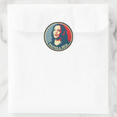 Kamala Harris 2024 Ronde Sticker (Tas)