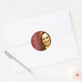 Kamala Harris-2024_ Ronde Sticker (Envelop)