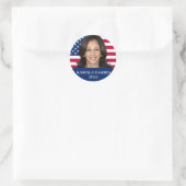 Kamala Harris 2024 Ronde Sticker (Tas)