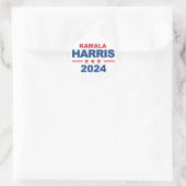 Kamala Harris 2024 Ronde Sticker (Tas)
