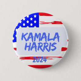 Kamala Harris 2024.Round Button, Standaard, 2¼ Inc Ronde Button 5,7 Cm